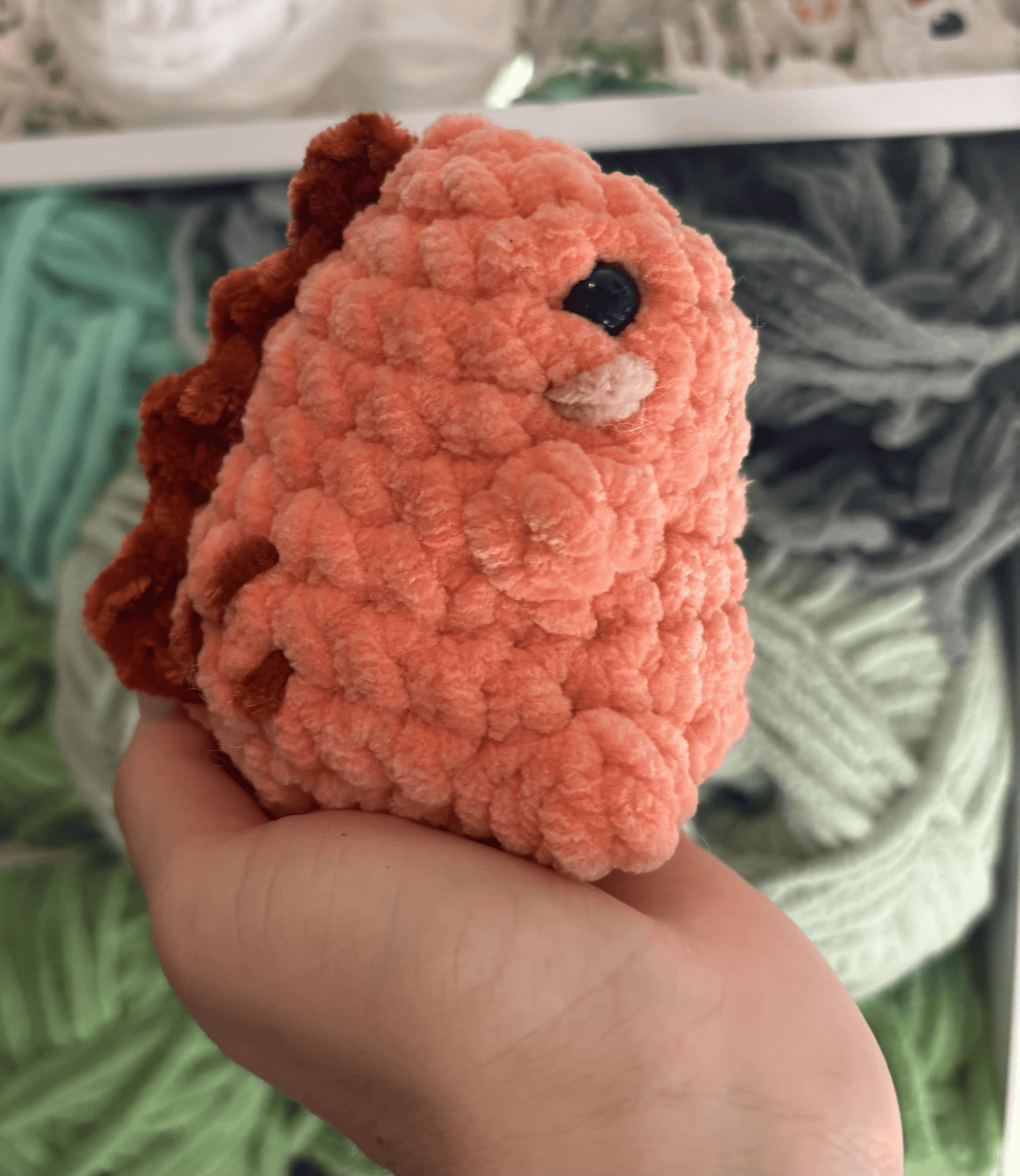 Mini Chenille Dino Plush